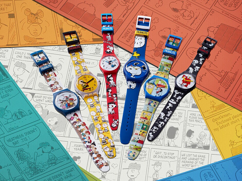 Press release : SWATCH X PEANUTS COLLECTION SWATCH WATCHES